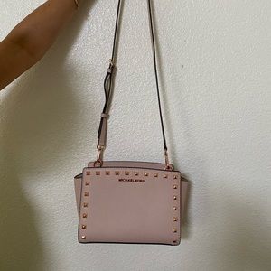 Michael Kors Selma medium studded handbag